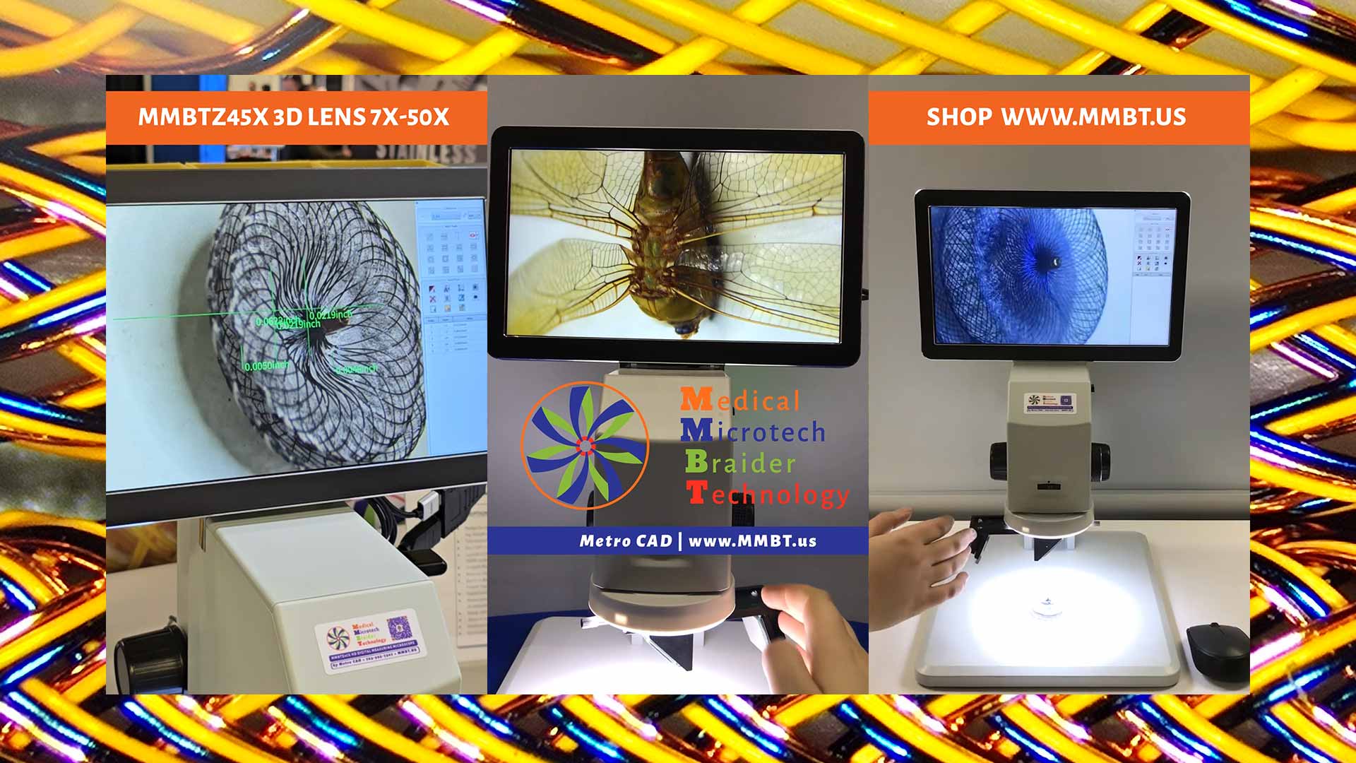 MMBTZ45X 3D Microscope: Precision Inspection & Quality Control