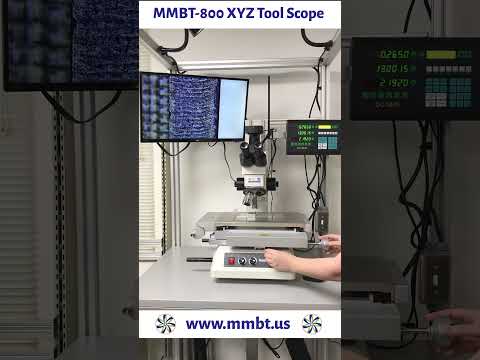 Telescopio para herramientas MMBT-800 XYZ WF 10X/24 2X 5X 10X Lente objetivo Monitor 1080P