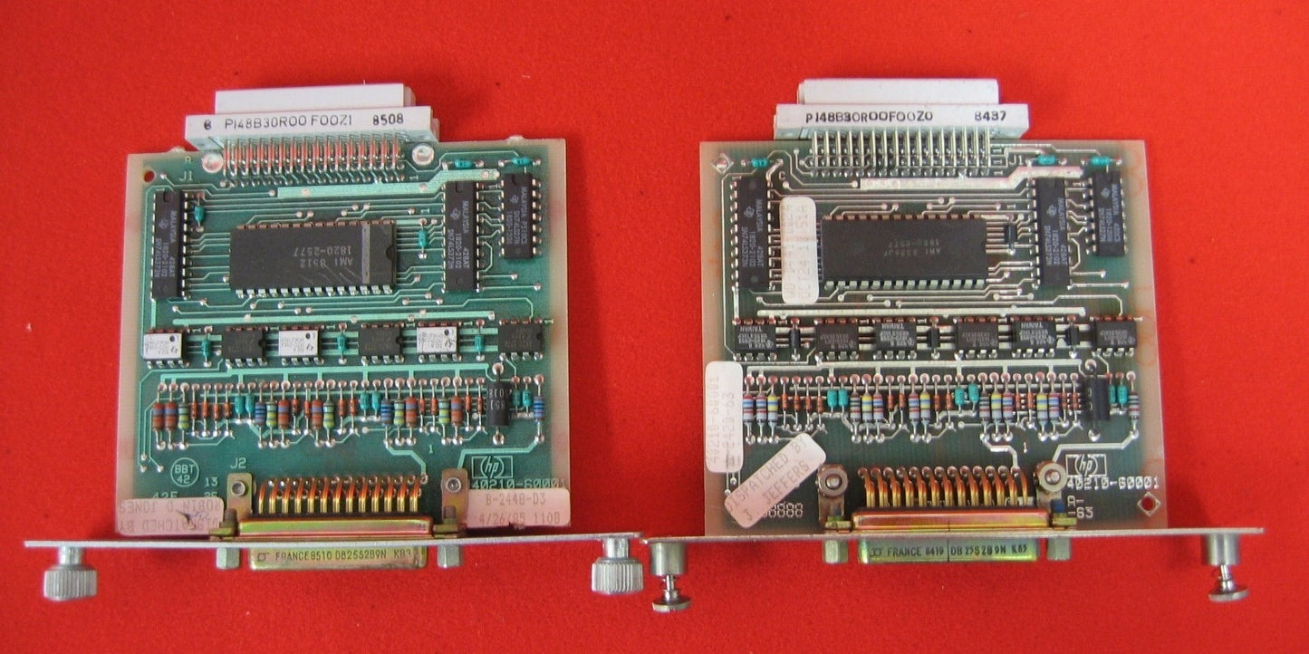 MICRO AUTOMATION DICING B-2448-D3 RS-232C I/O BOARDMODULE VERKOCHT ALS "1 LOT VAN 2"