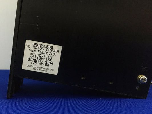 VEXTA / ORIENTAL MOTOR FBLD120A BRUSHLESS DC MOTOR DRIVER