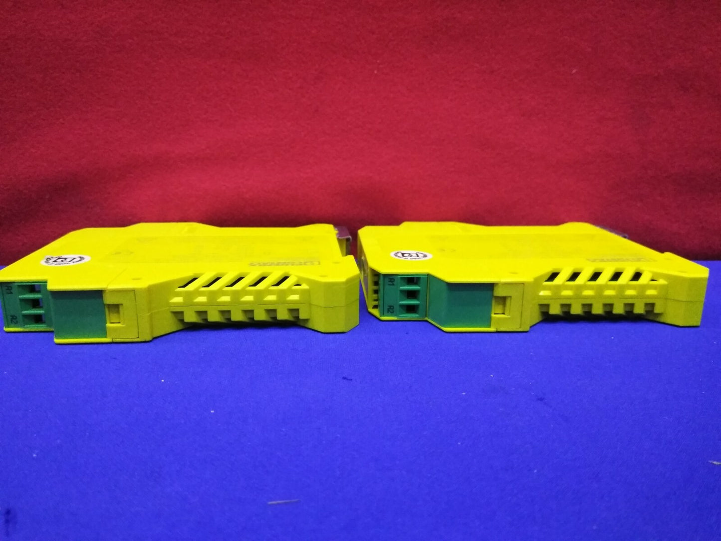 QTY 2 - RELÈ DI SICUREZZA PHOENIX CONTACT PSR-SCP-24DC/FSP/1X1/1X2