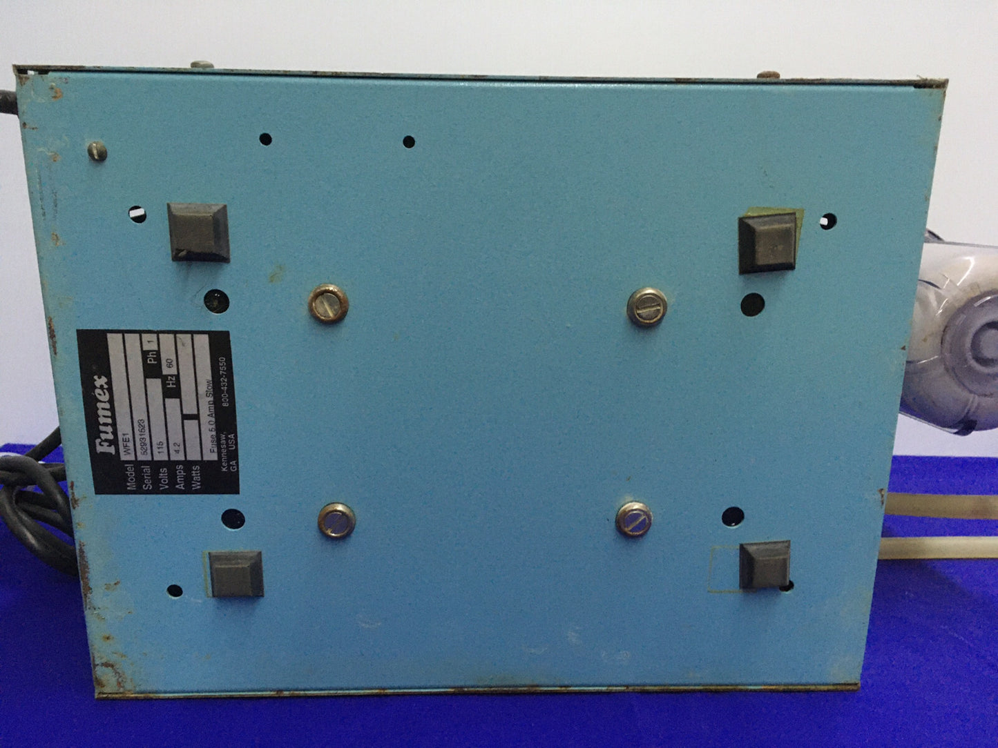 WELLER FUMEX WFE1 SN 52931523 フュームエクストラクター