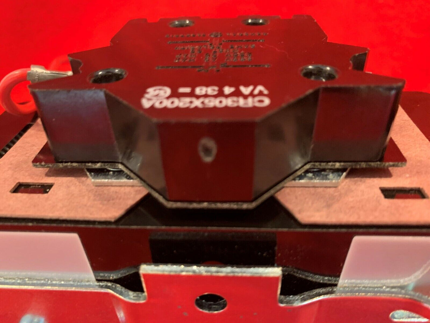 GE CR305P002 コンタクタ & 15D226002 補助コンタクト