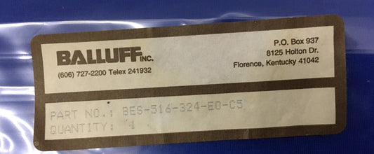 BALLUFF BES-516-324-EO-C5, NADERINGSSCHAKELAAR SENSOR