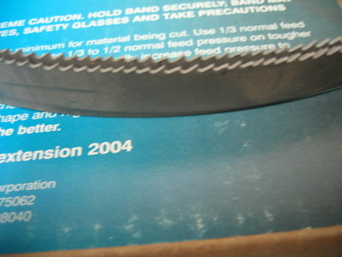 CRYOFLEX BANDSÄGEBLATT 3/4 10 FUß 6-10 TPI