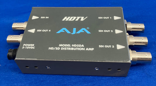 AJA HD5DA HD-SDI / SDI SERIELLER DIGITALER VERTEILVERSTÄRKER