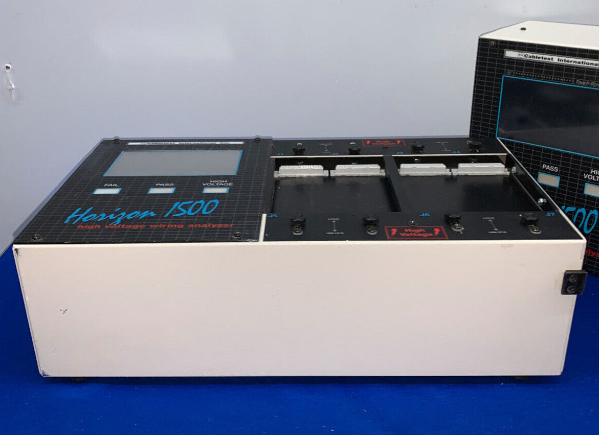 CABLETEST H1500P-HV1 HORIZON 1500 ANALIZZATORE DI CABLAGGIO AD ALTA TENSIONE PARTE/RIPARAZIONE QTY 2