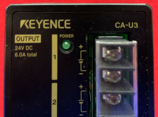 Alimentation Keyence CA-U3 / CAU3 Sortie 24 V CC / Entrée 190-240 V CA