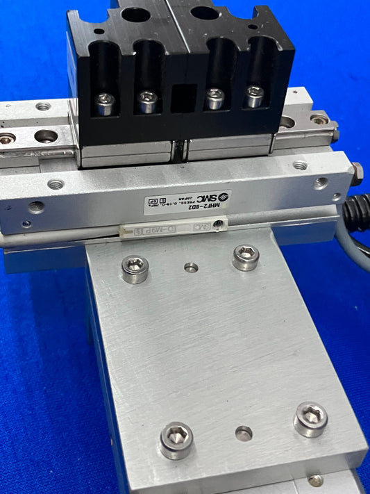 SMC MXS 8-50 および MHF2-8D2 スライドプレスアセンブリ