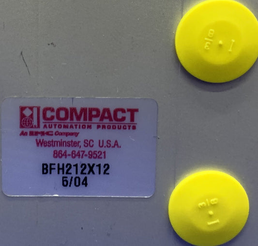 COMPACTE AUTOMATISERINGSPRODUCTEN BFH212X12 PNEUMATISCHE CILINDER