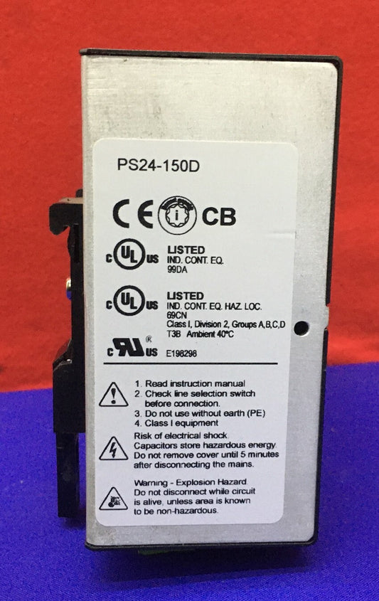 ALIMENTATION INDUSTRIELLE DIRECTE D'AUTOMATISATION PS24-150D (150 W) INTERRUPTEUR