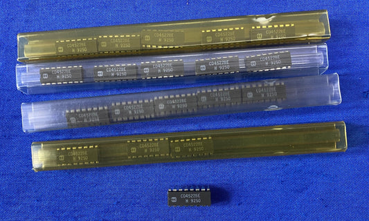 DIGI-KEY CD4522BE CMOS PROGRAMMABLE BCD DIVIDE-BY-N COUNTER - 1 LOT QTY 19