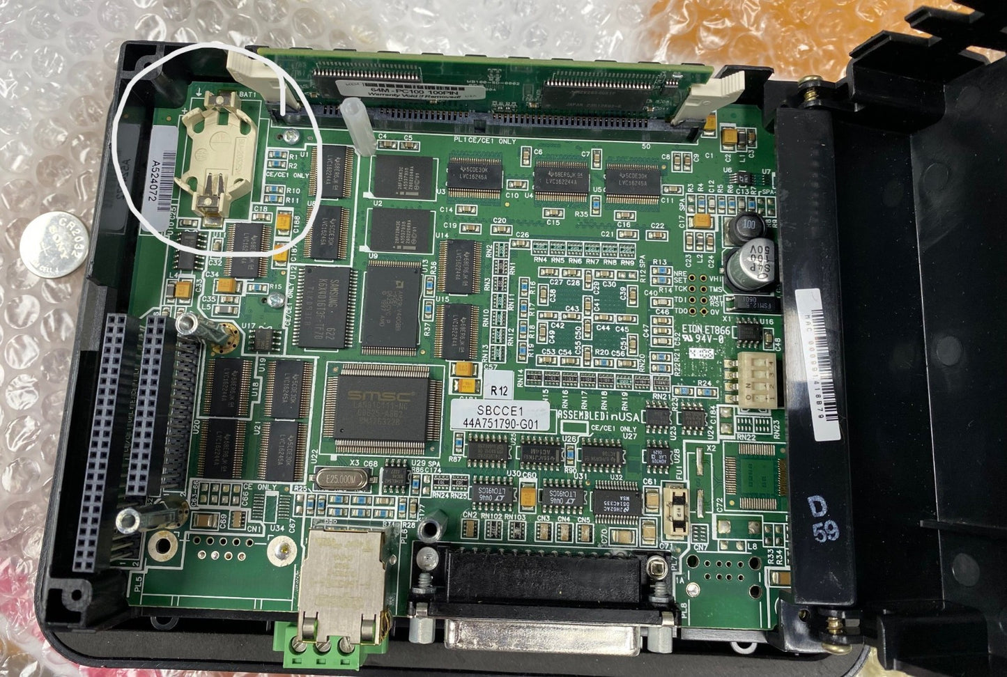 GE FANUC QUICKPANEL VIEW 6” COLOR TOUCHSCREEN V2.00 ES0611