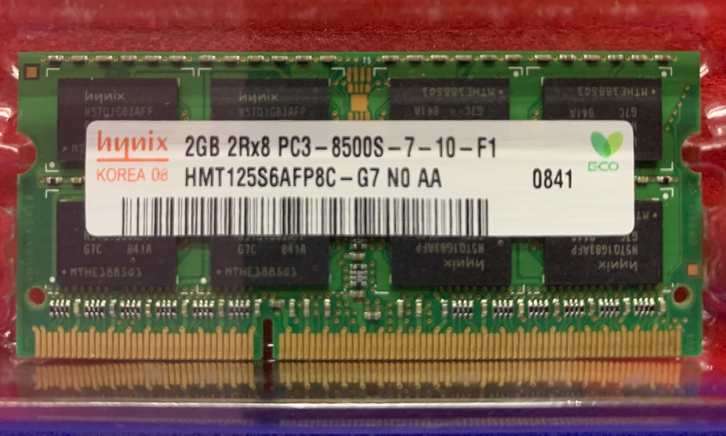 1 LOTTO DI 2 - HYNIX 2GB HMT125S6AFP8C-G7