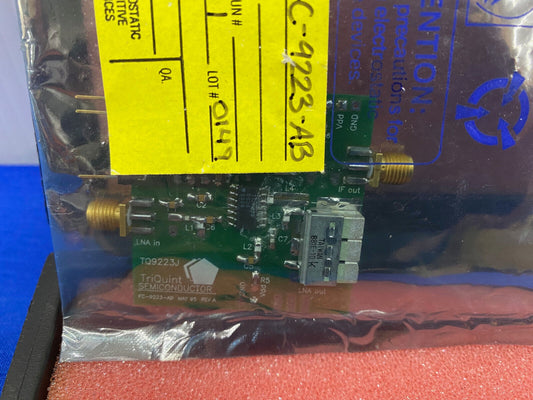 TRIQUINT SEMICONDUCTOR FC-9223-AB MAY 95 REV A TQ9223J