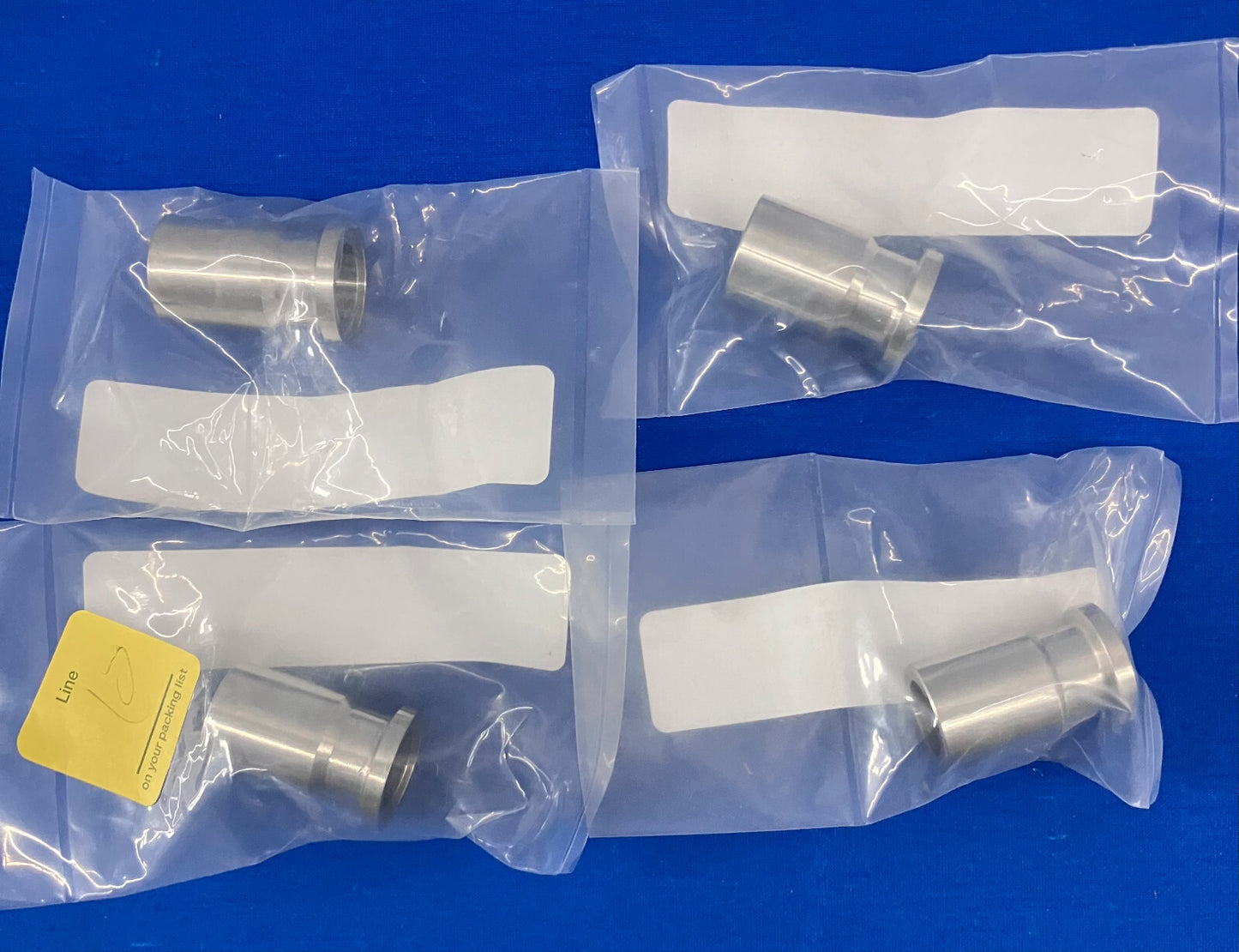 APN 14MPW-0075-4 HEAVY TANK WELD FERRULE .75'' -T304L STAINLESS STEEL LOT OF 4