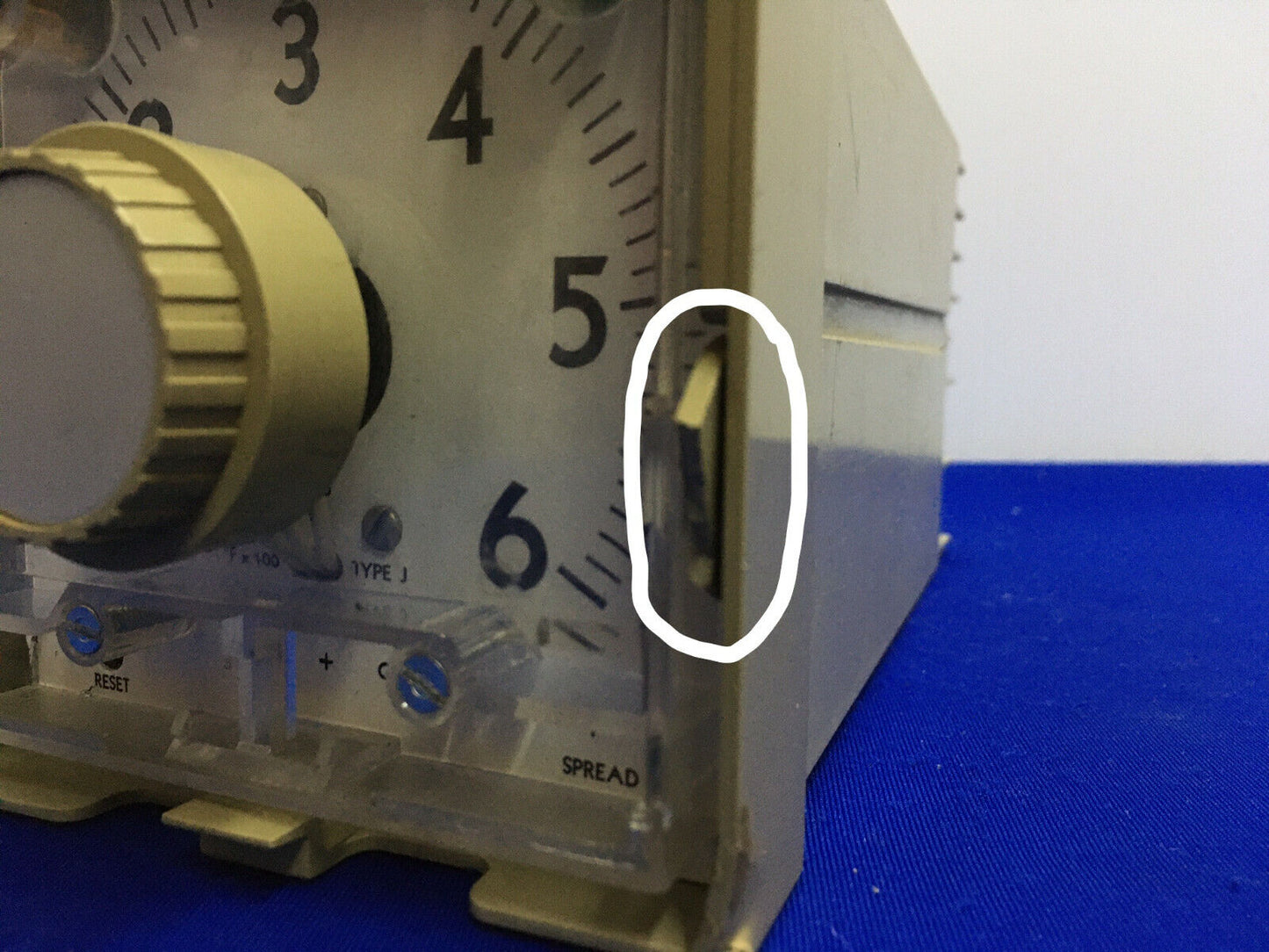 ONDERDELEN/REPARATIE KAPPER COLMAN 122B / 120 SERIE 1/4 DIN ANALOOG UITLEZEN TEMP CONTROLE