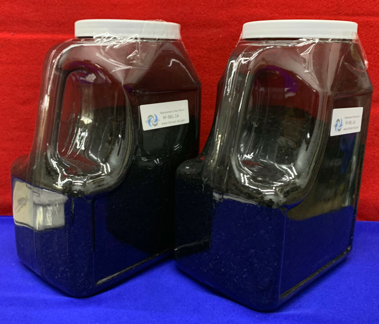 数量 2 - すべての 981 詰め替え可能モジュール用の EXTRACT-ALL RF-981-2A 交換用カーボン