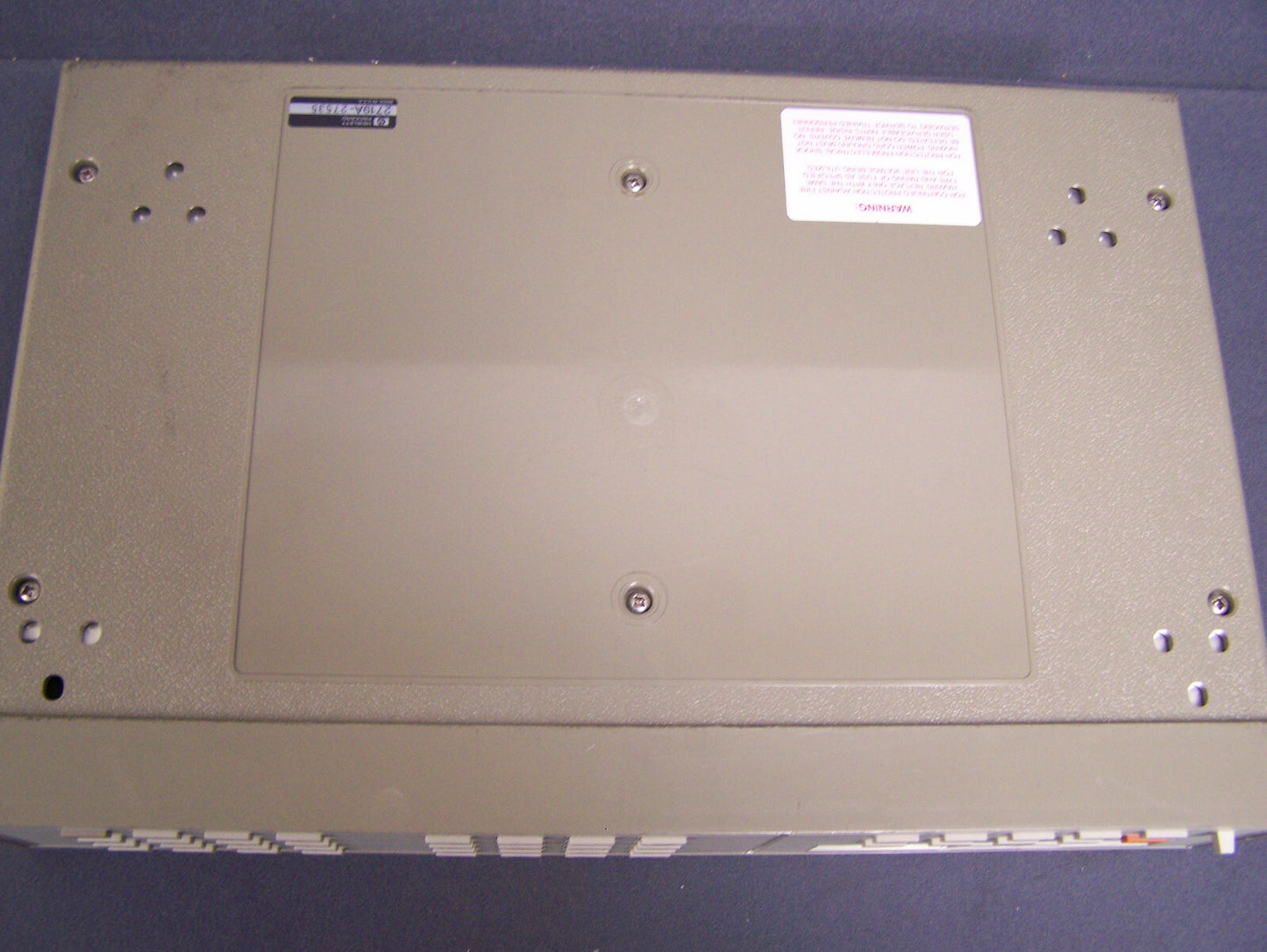 UNIDAD DE CONTROL/CONMUTACIÓN HP 3488A: CONMUTACIÓN DE SEÑAL CC DE 26,5 GHZ N.º DE SERIE 2719A-27535