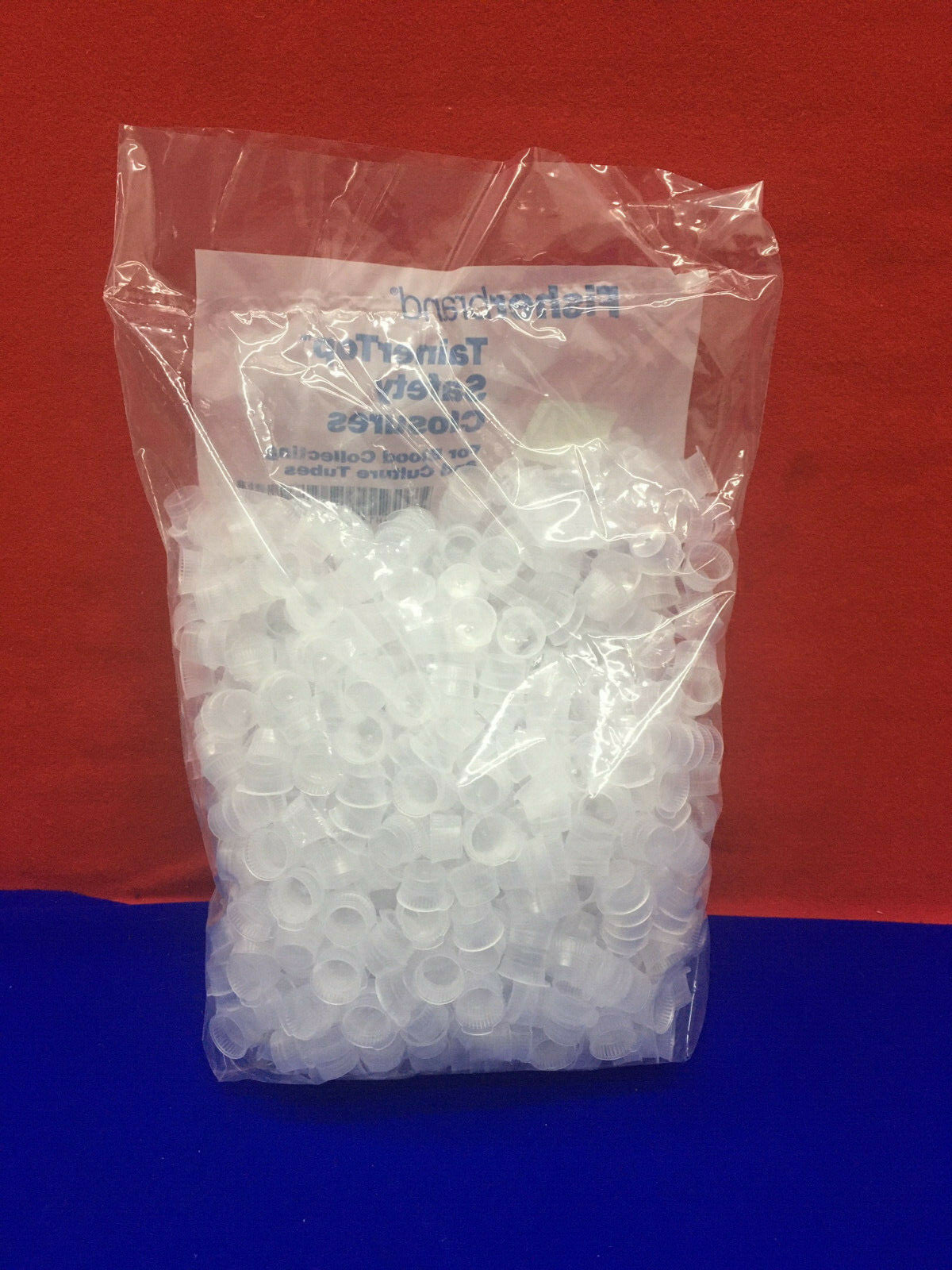 FISHER SCIENTIFIC 14-376-69 13MM BLANC QTE 1 - SACHET/PAQUET DE 1000 FERMETURES