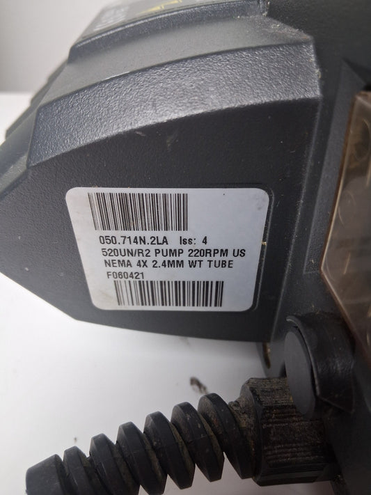 WATSON MARLOW 520U PERISTALTIC PUMP WITH 520N WATERTIGHT MODULE NEMA 4X IP66