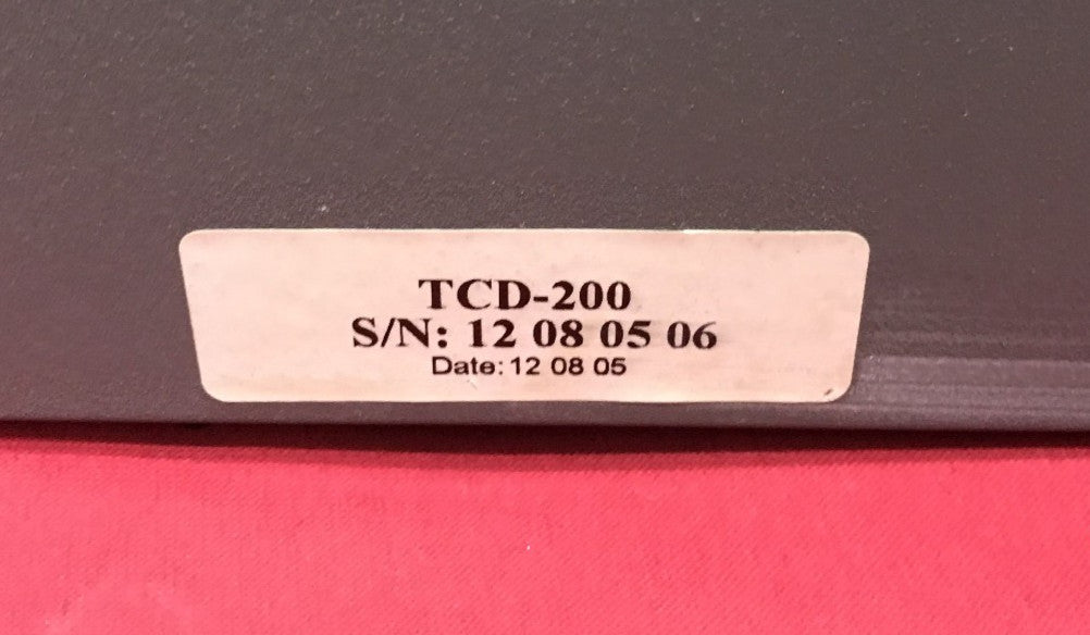CHATILLON TCD200 DIGITAL FORCE TEST STAND, NO LOAD CELL,ITEM IS USED