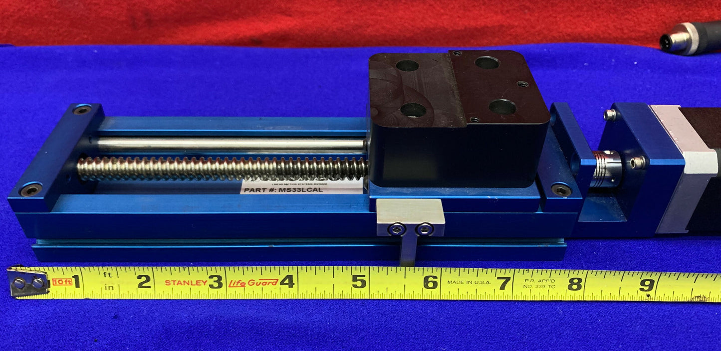 THOMSON MM33LCAL 200 CON SLITTA LINEARE MOTORIZZATA HT17-075 CON MOVIMENTO APPLICATO