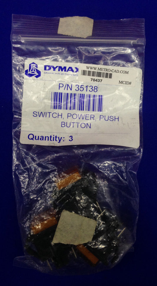 INTERRUPTOR DYMAX 35138 (1 PAQUETE CANTIDAD 3) Y SOLENOIDE 35928 (1 PAQUETE CANTIDAD 1)