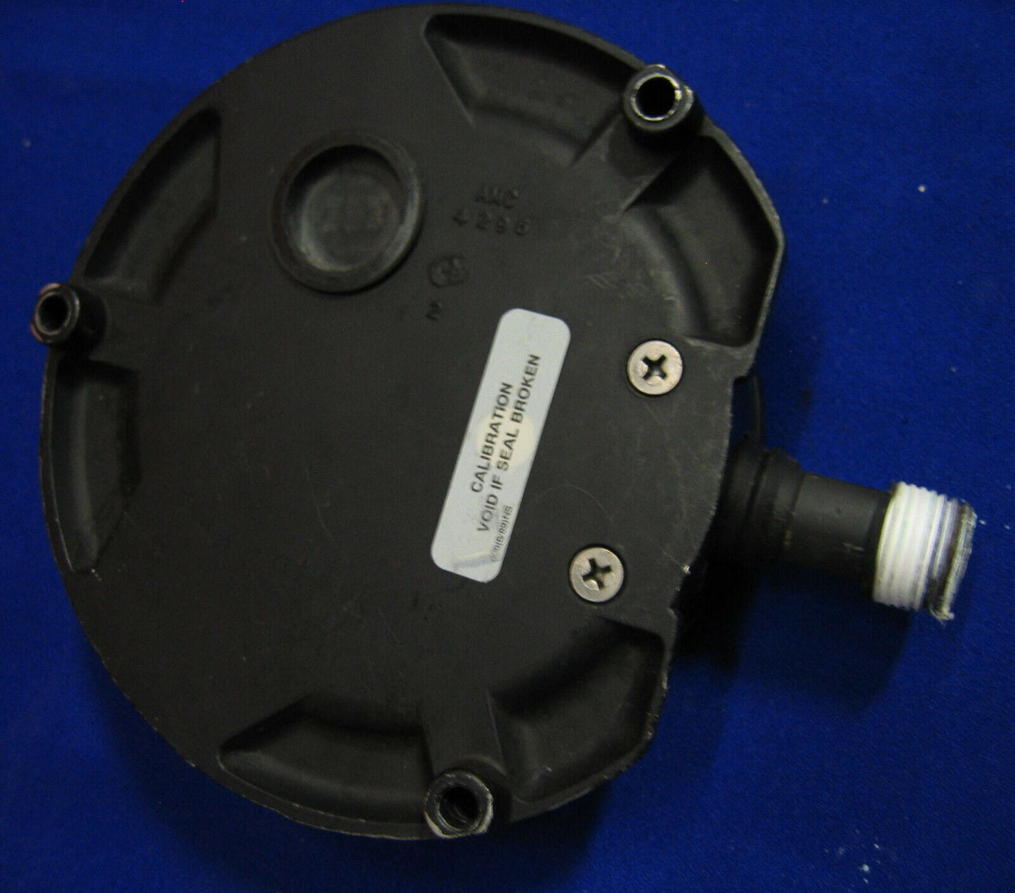 MANÓMETRO ASHCROFT MODELO F4 0-60 PSI TUBO DE LATÓN ENCHUFE DE LATÓN SOLDADO