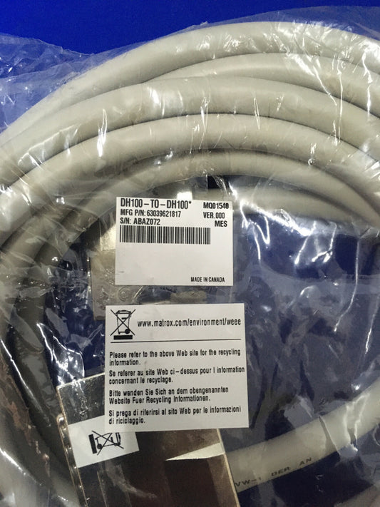 MATROX DH100-T0-DH100* / 63039621817 ケーブル