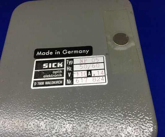 OPTIK ELEKTRONIK SICK NP 05/NP-05/NP05 SCHAKELENDE GEZEKERDE VOEDING