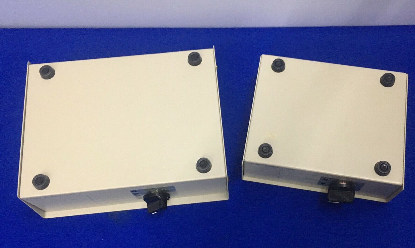 1 LOT QTY 2 - DATA TRANSFER SWITCH NO MANUFACTURER/MODEL/SERIAL NUMBER LISTED