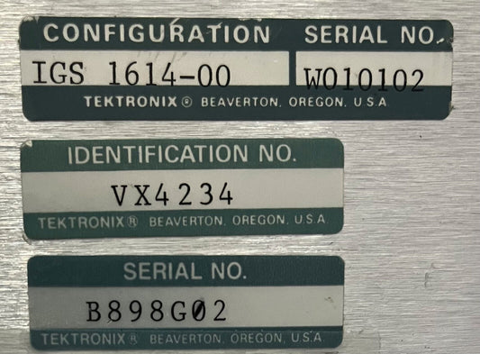 TEKTRONIX VX4234 DIGITALES MULTIMETERMODUL DMM VXI C-GRÖSSE IGS 1614-00 - INAKTIV