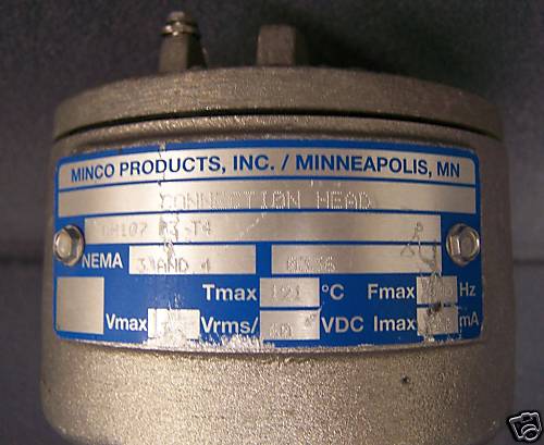 MINCO HAZ LOC RTD THERMALWELL MAX. TEMP. 121 GRADEN C