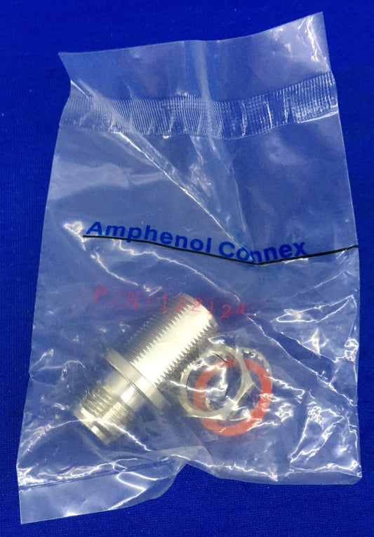 ADAPTADOR AMPHENOL CONNEX 172124 CONECTOR COAXIAL N JACK