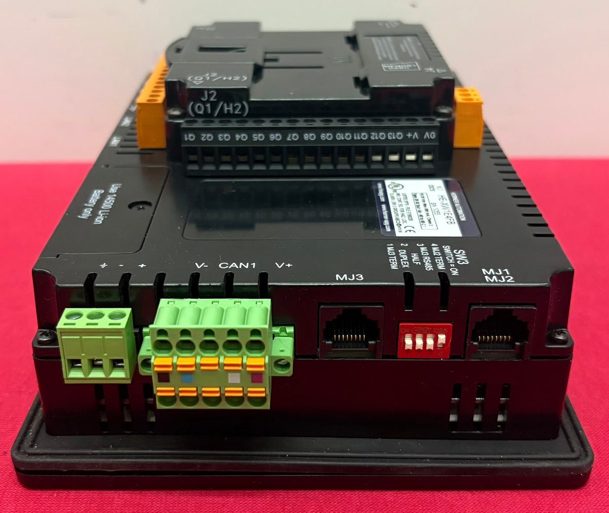OCS XL7 HORNER HEXW1E4FB OPERATOR INTERFACE DC/DC I/O 24 DIGITAL INPUTS 12V