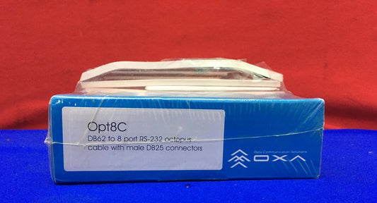 CÂBLES DE BOÎTE DE CONNEXION 8 PORTS MOXA Opt8C DB62 VERS 8 PORTS RS-232