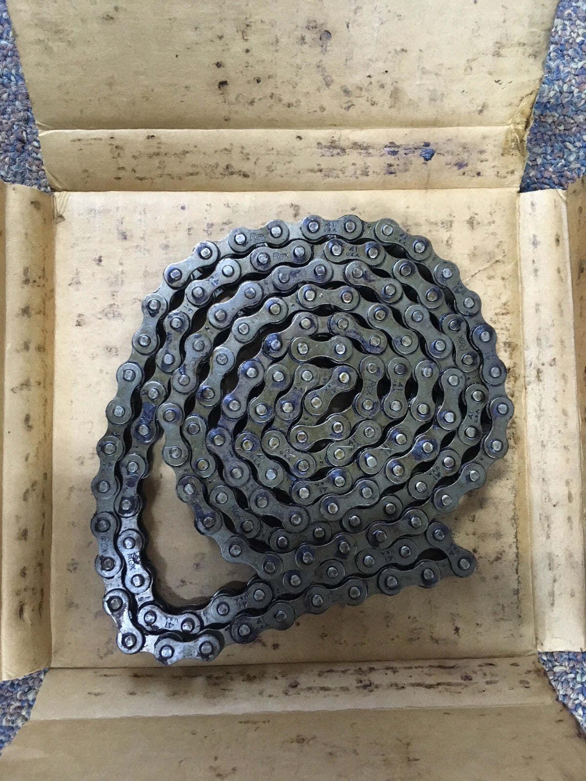CATENA A RULLI ANSI REXNORD #41 RIV.PASSO 1/2" QTY 6 FT