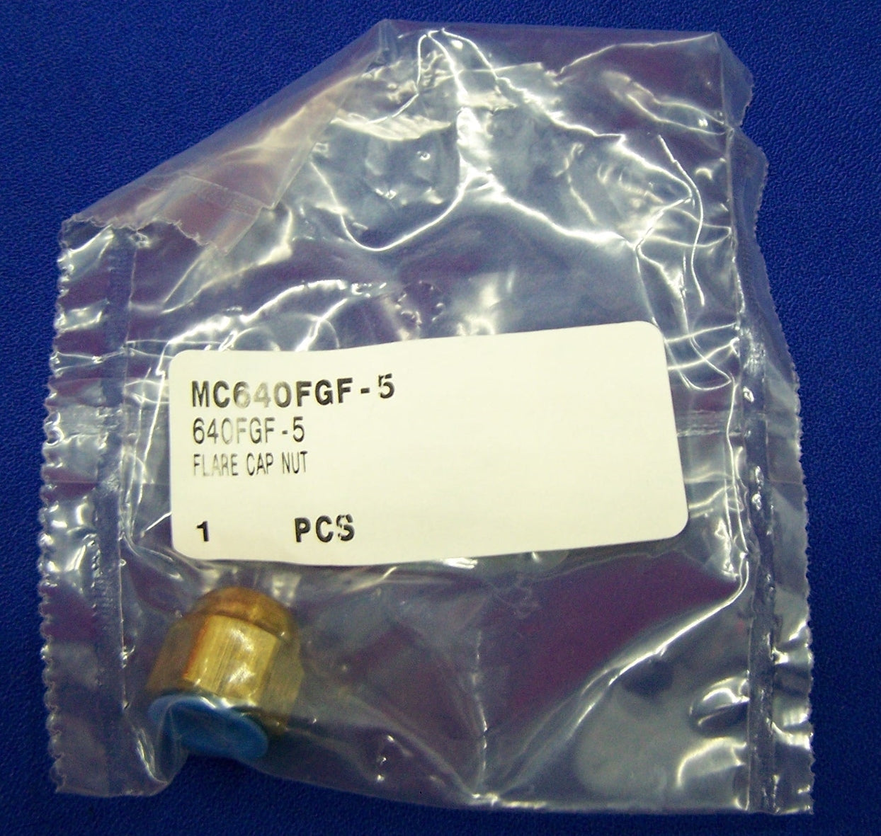 QTY DI 7 NUOVI DADI A CAPO SVASATO MC640FGF-5 / 640FGF-5 / 50635K543