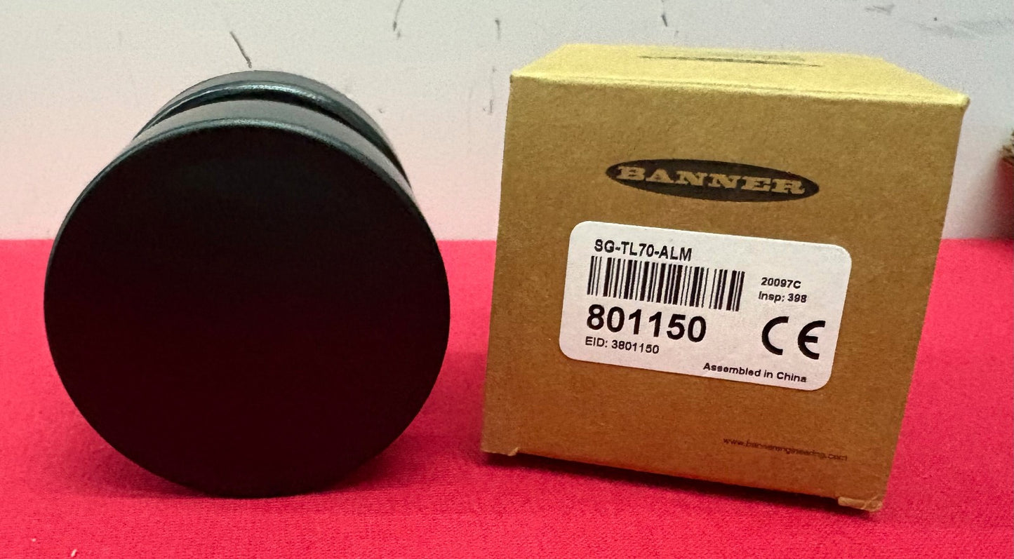 BANNER TL70 LOUD MULTI-TONE AUDIBLE TOWER LIGHT MODULE SG-TL70-ALM 801150