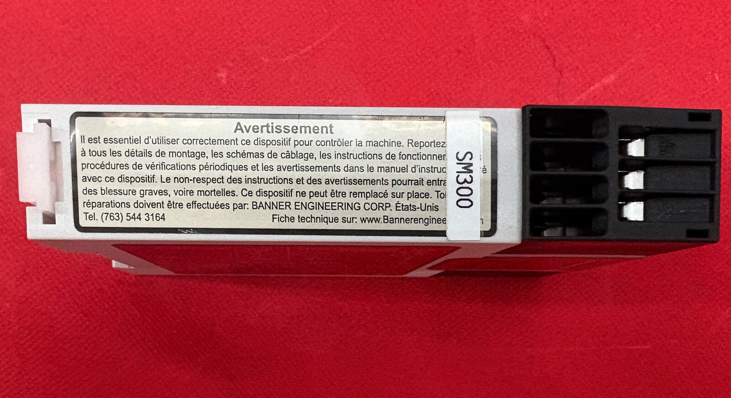 BANNER ES-FA-9AA SAFETY RELAY MODULE FOR E-STOP 24VAC/DC