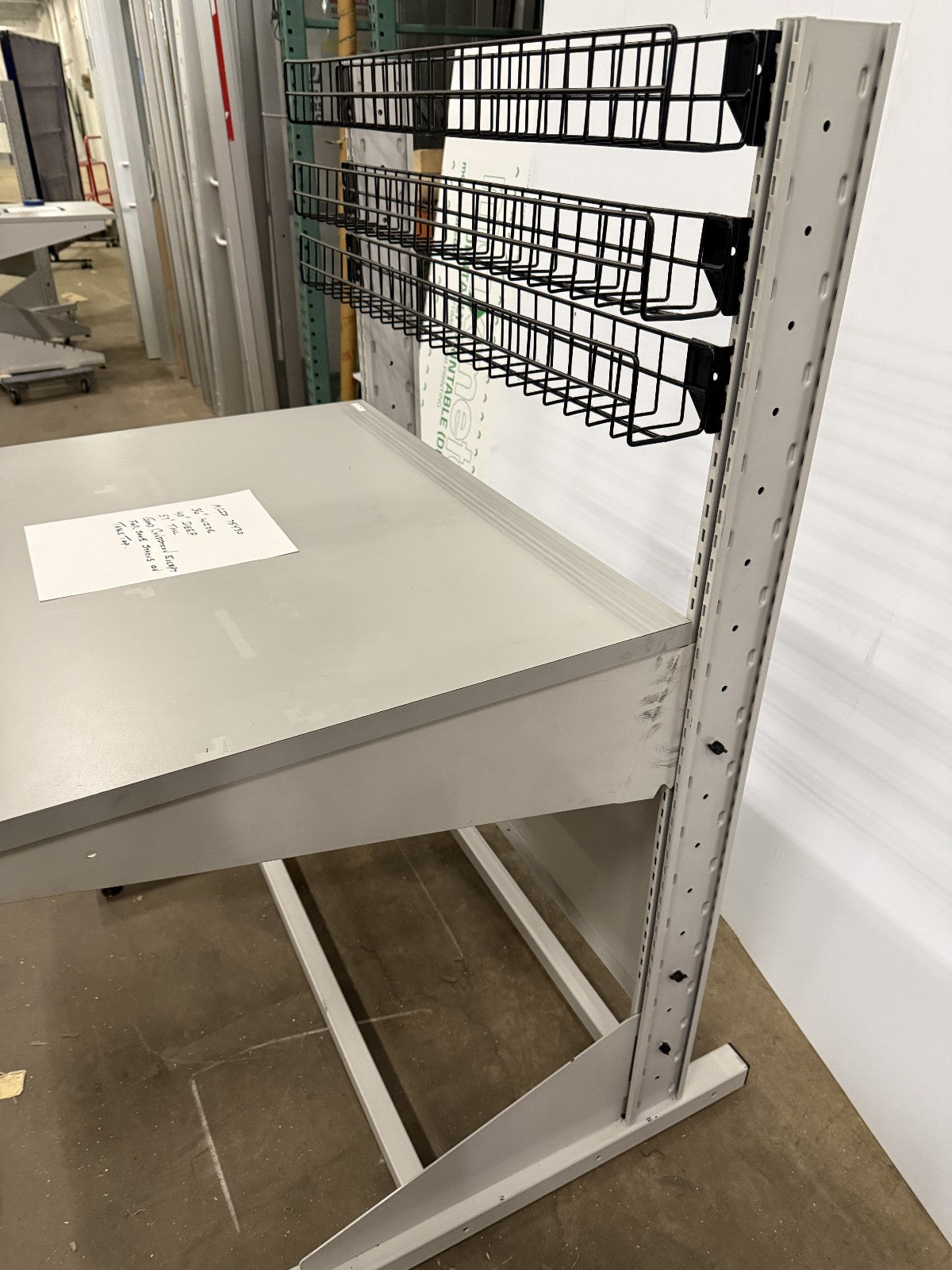 LISTA 36" W X 40" D X 57" TALL WORKBENCH / TABLE WITH RISERS