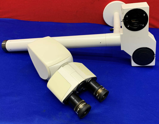 Cabezal de microscopio binocular ergonómico Leica 501504, oculares de 10 aumentos