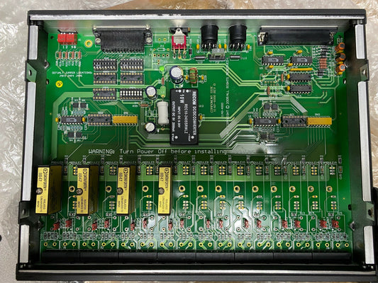 IO TECH DBK-48 DBK48 16 CHANNEL SIGNAL CONDITIONING.4 J TC DATAFORTH 8B47 UNITS