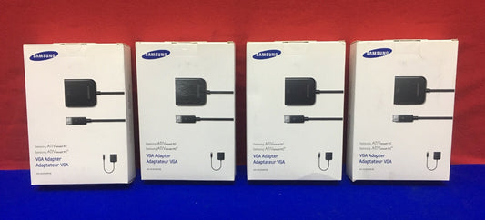 QTY 4 - SAMSUNG AA-AH2NMHB/US SERIE DI ACCESSORI VGA DONGLE NERO ADATTATORI VIDEO