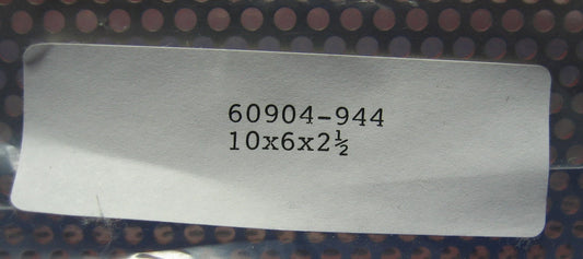 60904-944 CESTELLO / TRASPORTATORE ALLUMINIO LABORATORIO OSPEDALE 10" x 6" x 2,5"
