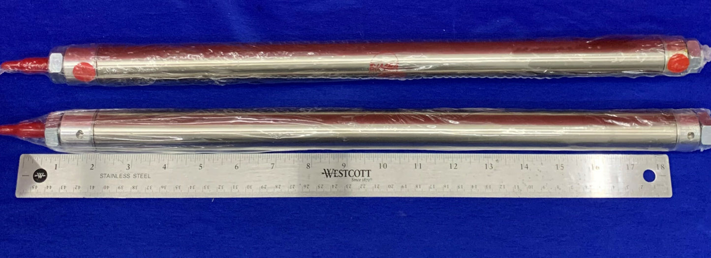 2er-Set pneumatische Zylinderstangen aus rostfreiem Stahl von Bimba C-0913 5-DXP