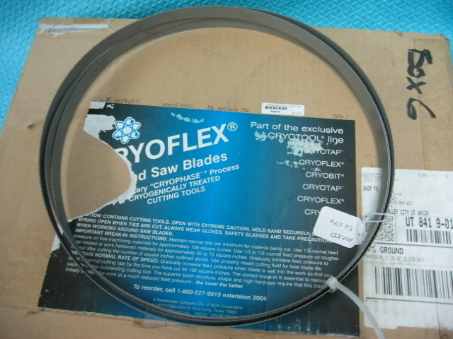 CRYOFLEX BANDSAW BLADE, 3/4 10", 10-14 TPI NEW IN BOX