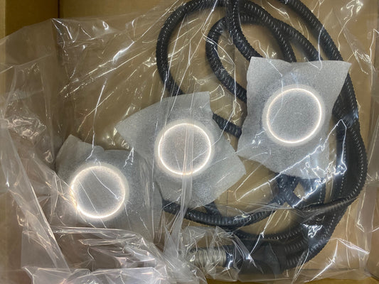 SCHOTT C37392.12.42 1004 - 3 LUCI FIBRE DI VETRO ILLUMINATORE OTTICA SORGENTE LUMINOSA