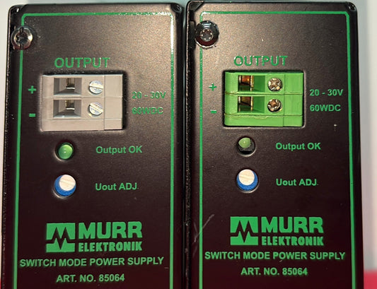 MURR SWITCH MODE POWER SUPPLY 85064 MCS2.5-115-230/24 - 1 LOT QTY 2